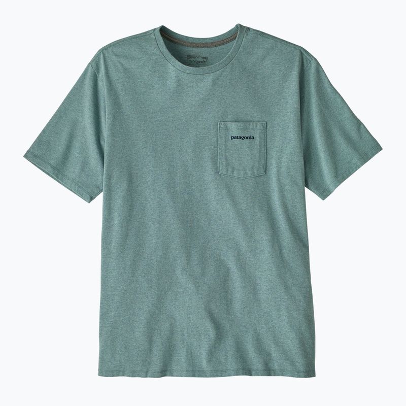 Férfi póló Patagonia Boardshort Logo Pocket Responsibili blue sage 2