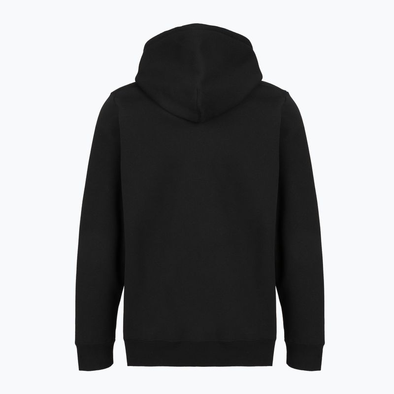 Férfi pulóver Patagonia '95 Oval Logo Uprisal Hoody Black: Kaleido 2