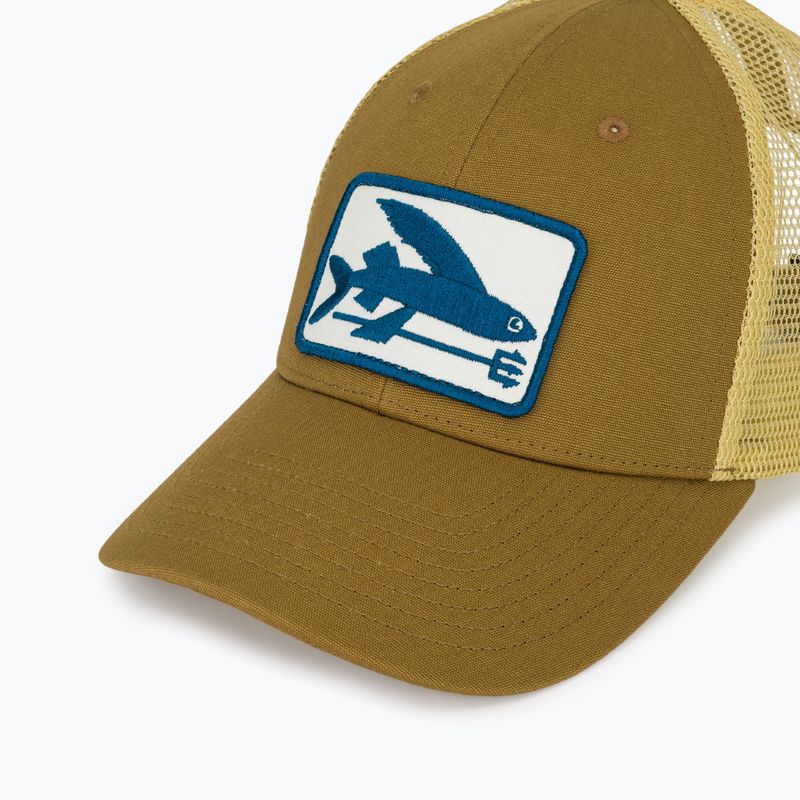 Női baseballsapka Patagonia Flying Fish LoPro Trucker flying fish fork/bobcat brown 3