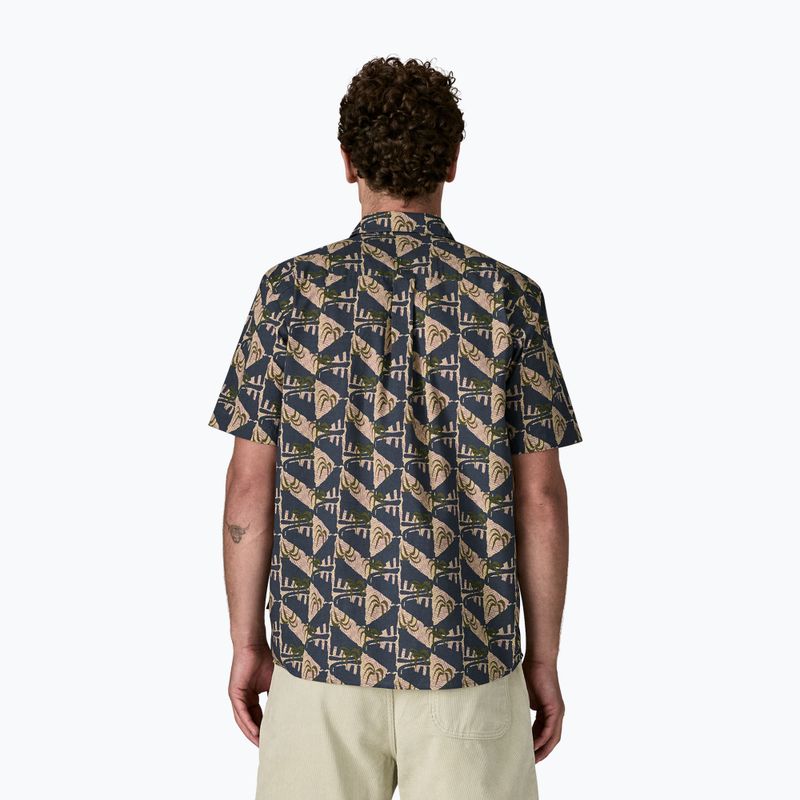 Férfi ing Patagonia Go To jaguar geo/dolomite blue 3