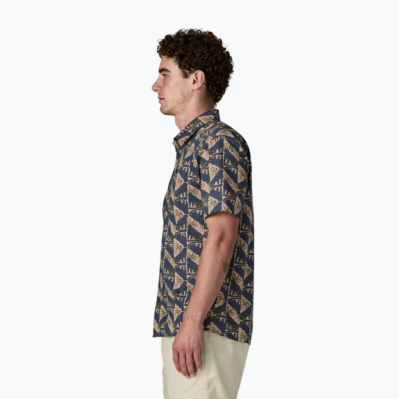 Férfi ing Patagonia Go To jaguar geo/dolomite blue 4