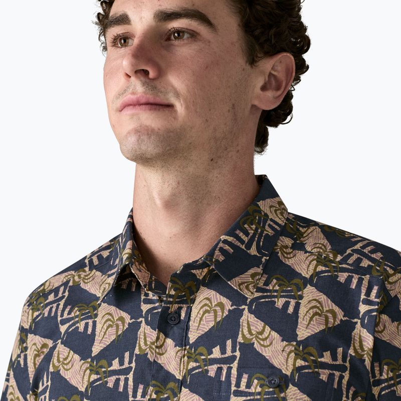 Férfi ing Patagonia Go To jaguar geo/dolomite blue 5