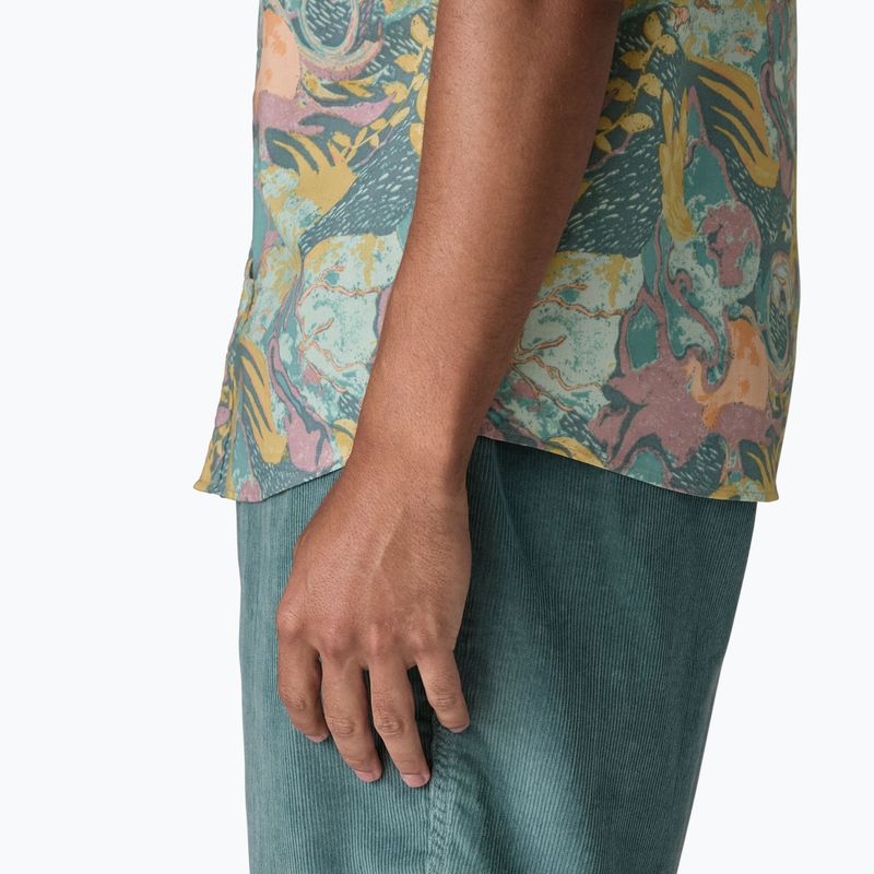 Férfi ing Patagonia Go To moon tripper/blue sage 7