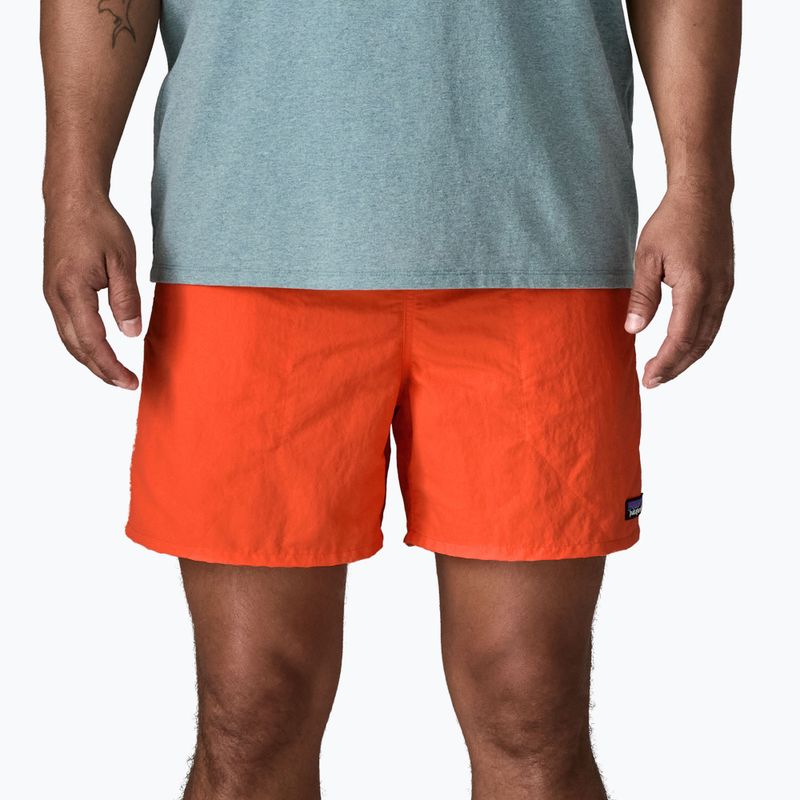 Férfi rövidnadrág Patagonia Baggies 5" orange peel 4