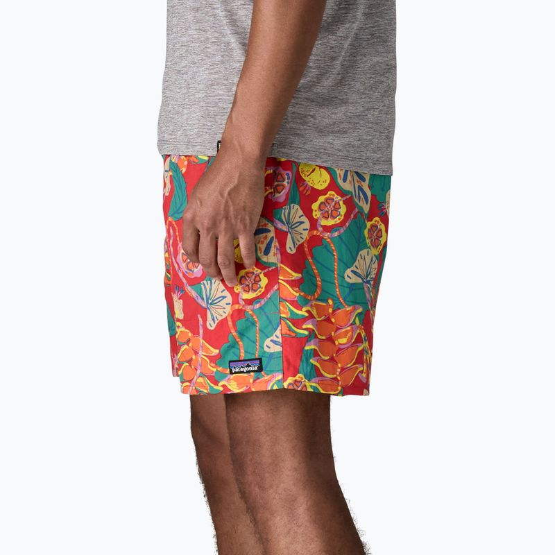 Férfi rövidnadrág Patagonia Baggies Longs 7" tropiclimb/hot ember 5