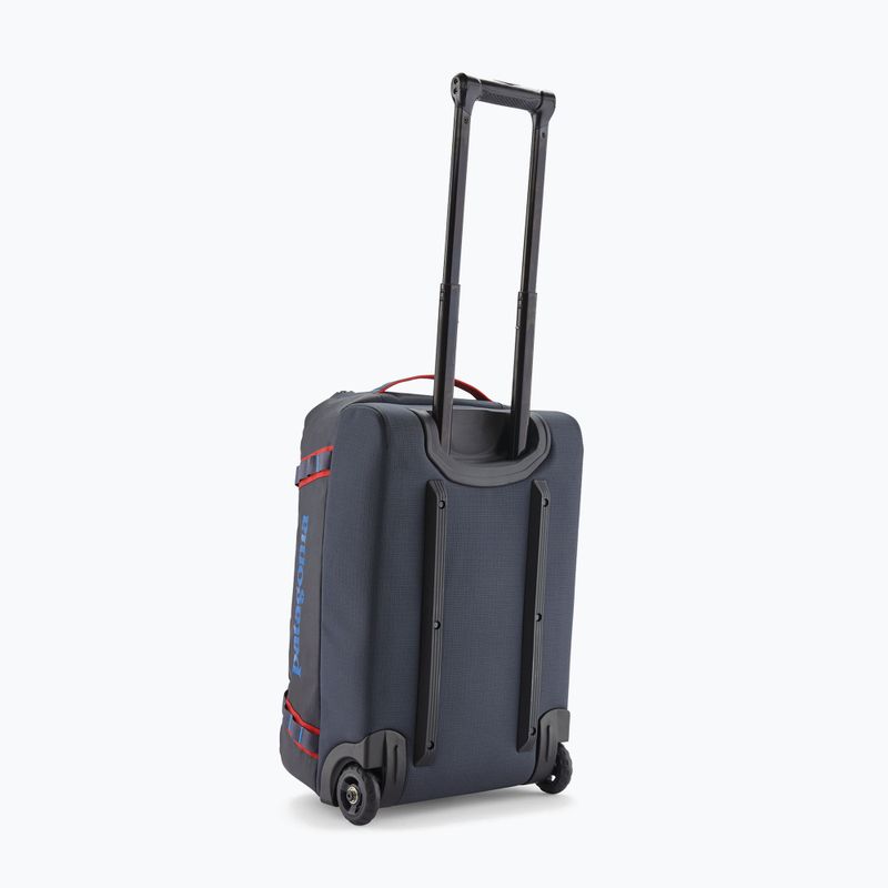 Patagonia Black Hole gurulós utazótáska 40 l smolder blue/amanita red 2