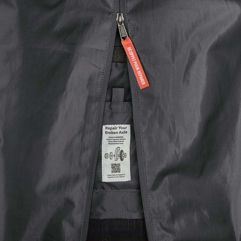 Patagonia Black Hole gurulós utazótáska 40 l smolder blue/amanita red 3