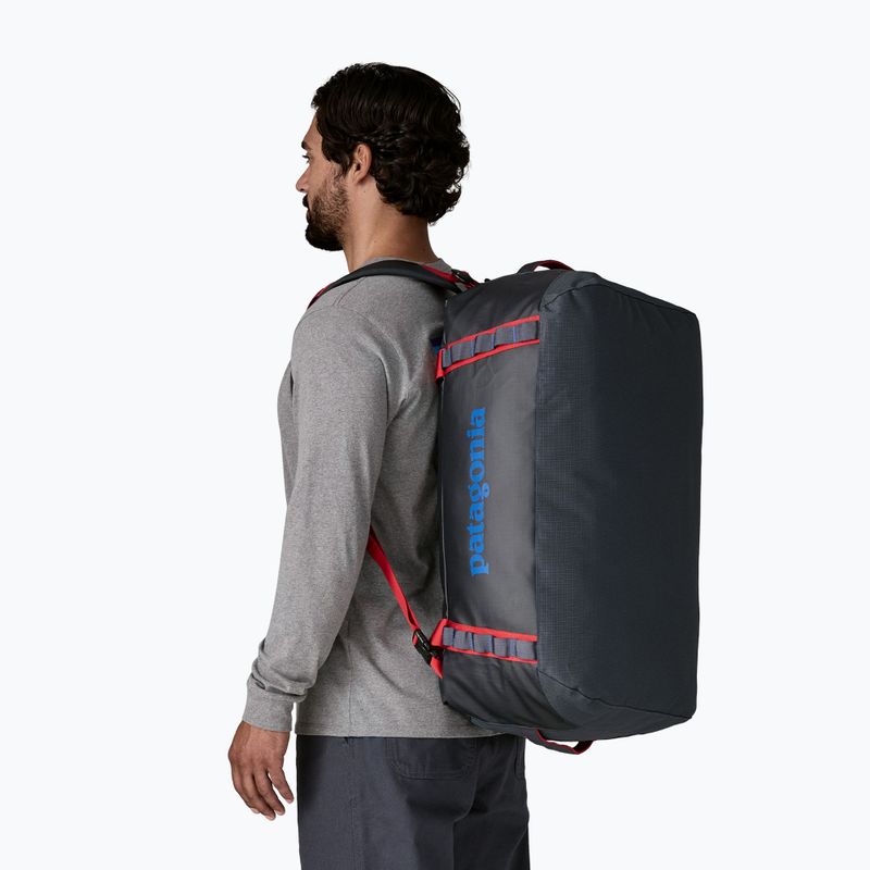 Patagonia Black Hole Duffel utazótáska 55 l smolder blue/amanita red 3