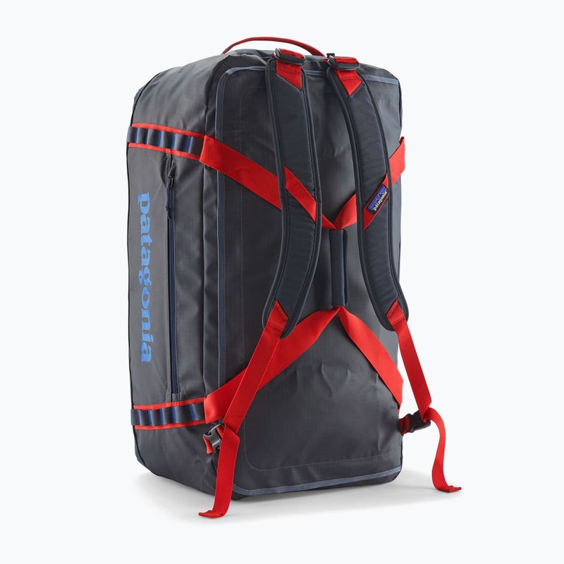 Patagonia Black Hole Duffel utazótáska 70 l smolder blue/amanita red 2