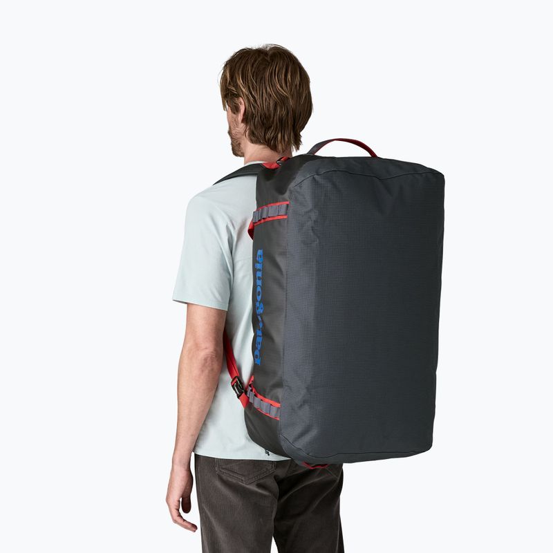 Patagonia Black Hole Duffel utazótáska 70 l smolder blue/amanita red 3