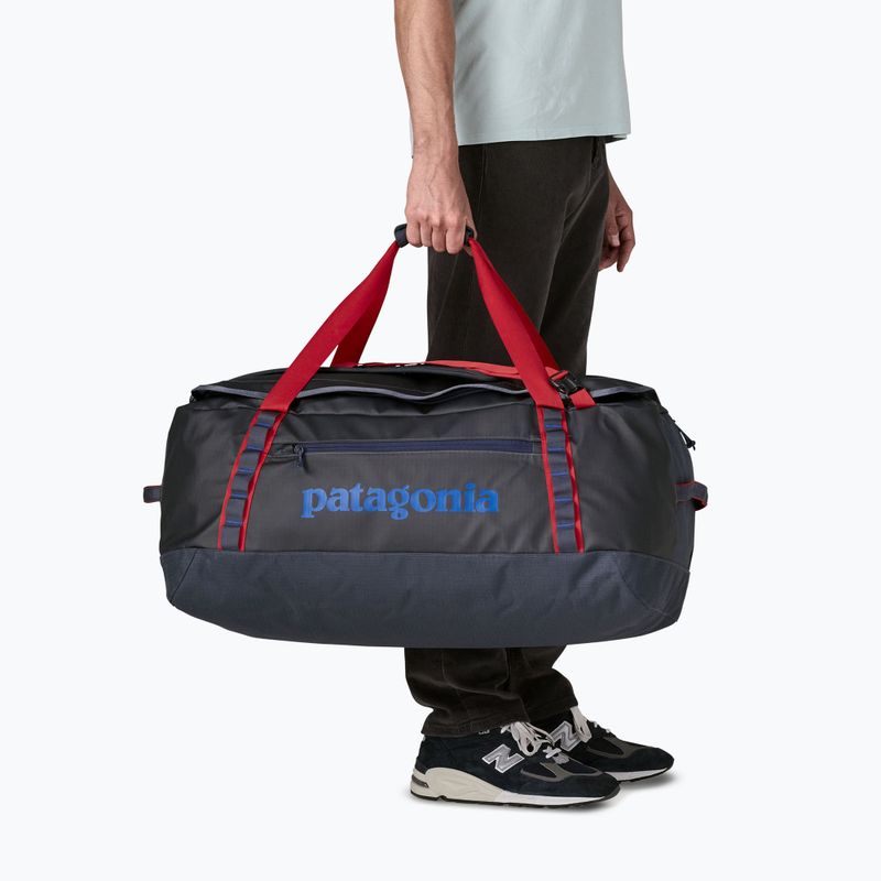 Patagonia Black Hole Duffel utazótáska 70 l smolder blue/amanita red 4