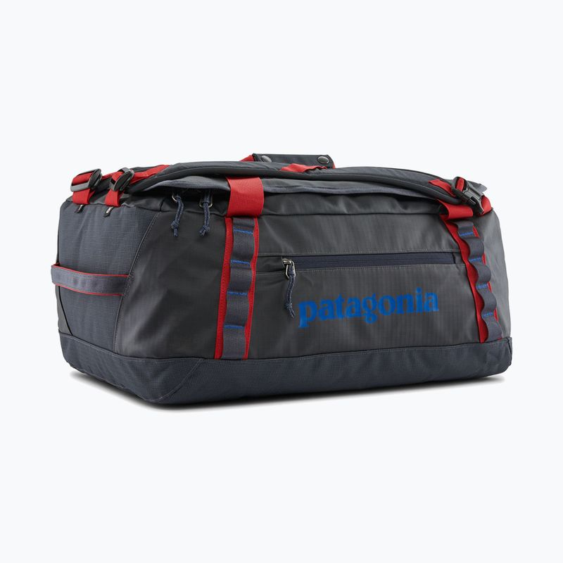 Patagonia Black Hole Duffel utazótáska 40 l smulder blue/amanita red