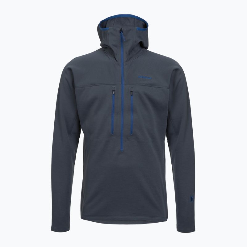 Férfi pulóver Patagonia R1 Ultralight Hoody smolder blue 9