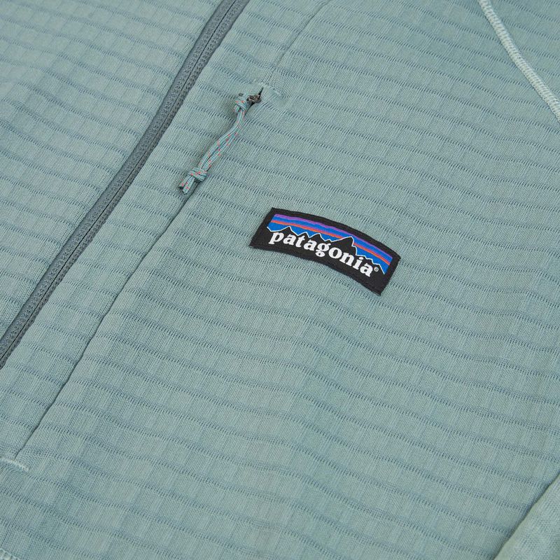 Férfi polár pulóver Patagonia R1 Hybrid blue sage 3