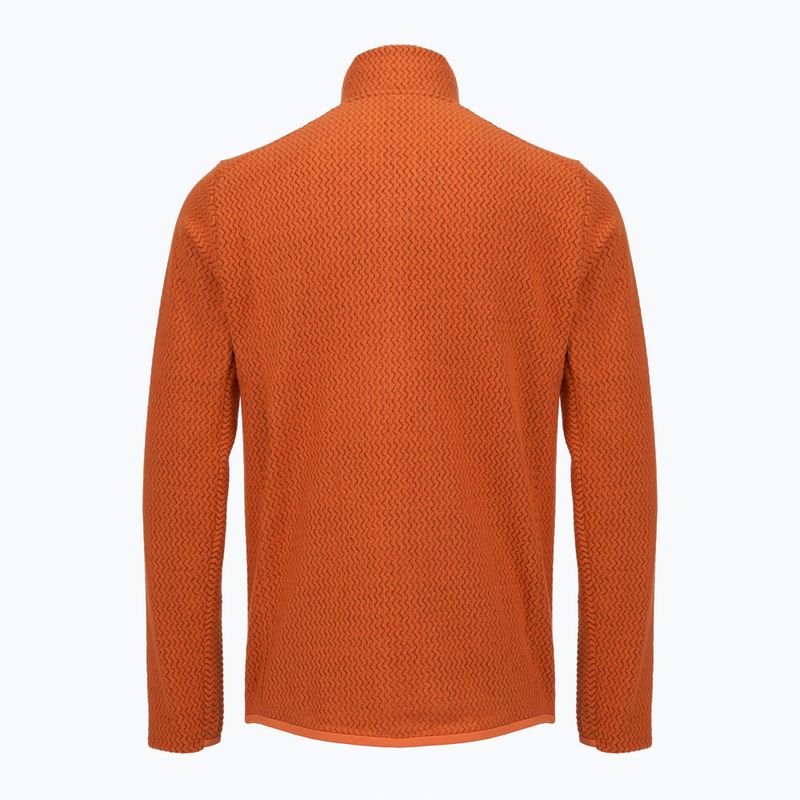 Férfi trekking pulóver Patagonia R1 Air coal orange 2
