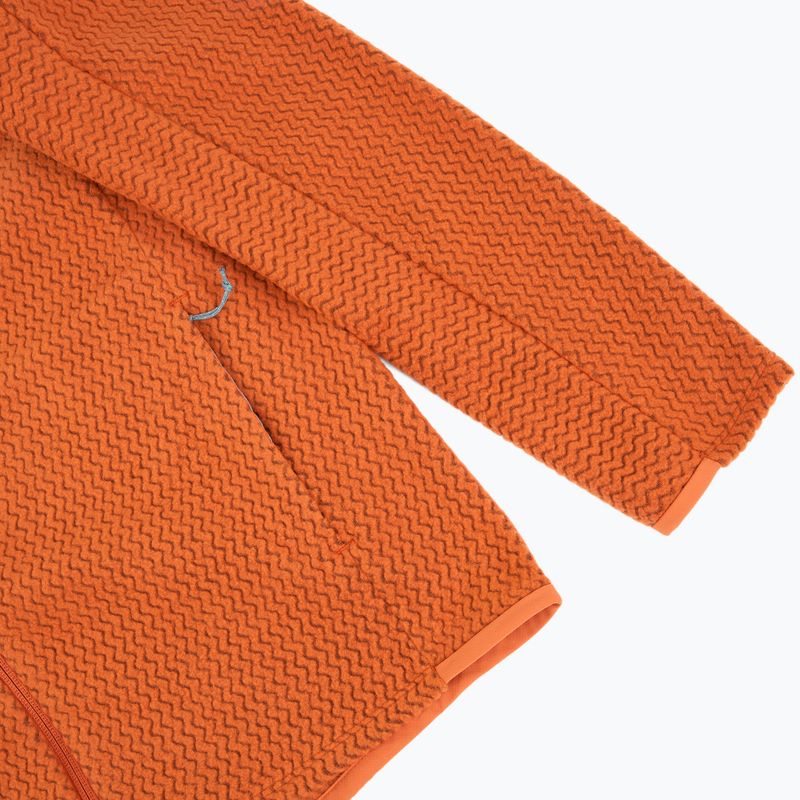 Férfi trekking pulóver Patagonia R1 Air coal orange 4