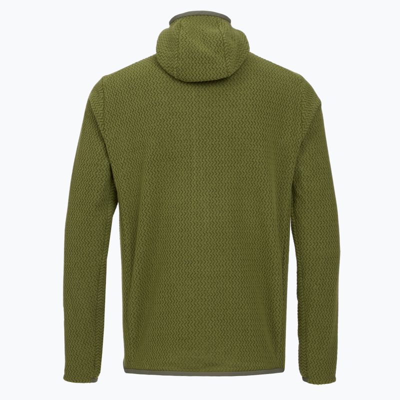 Férfi trekking pulóver Patagonia R1 Air Full Zip Hoody caper green 2