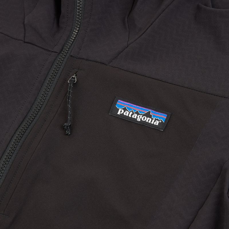 Női softshell dzseki Patagonia R1 CrossStrata Hoody black 3