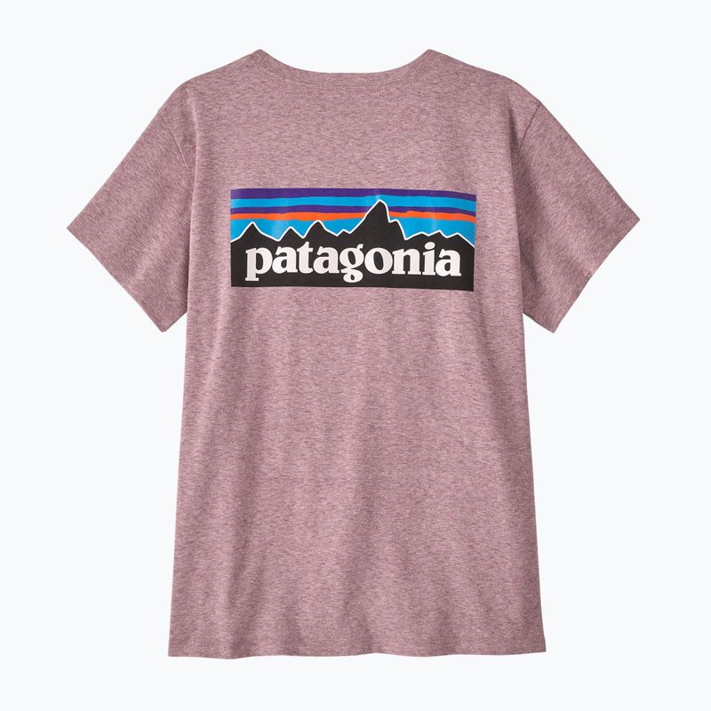 Női póló Patagonia P-6 Logo Responsibili-Tee qulet violet 5