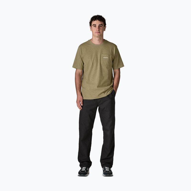 Férfi póló Patagonia Boardshort Logo Pocket Responsibili gumtree green 2