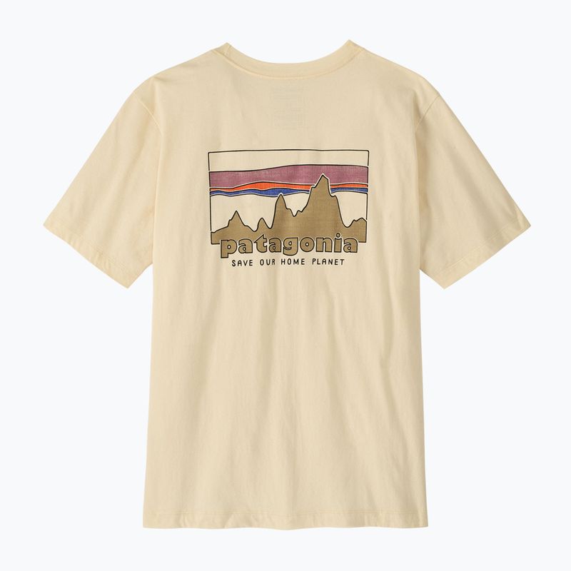 Férfi póló Patagonia '73 Skyline undyed natural 2