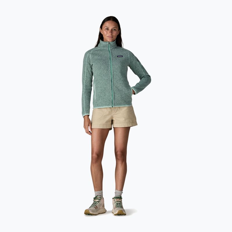 Női trekking pulóver Patagonia Better Sweater Fleece thin ice 2