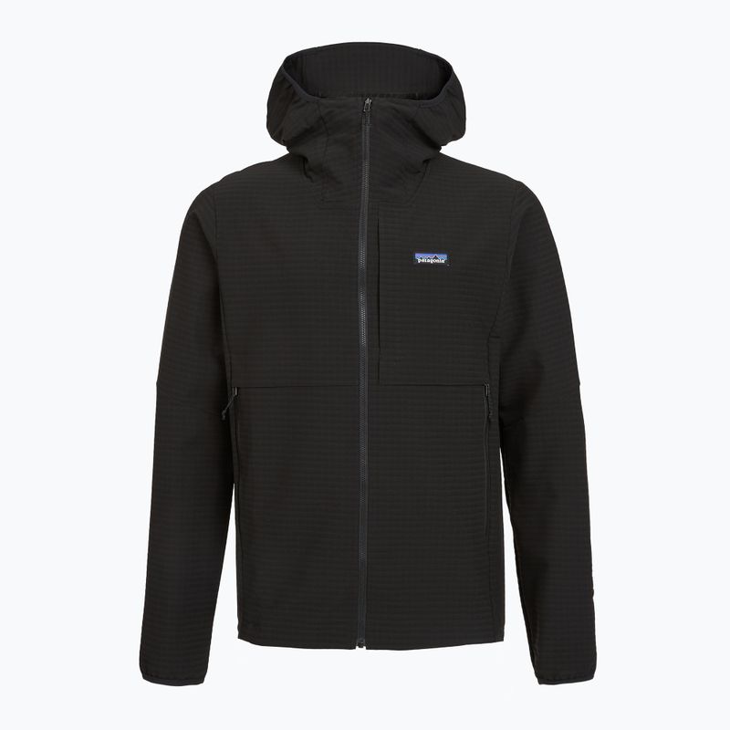 Férfi softshell dzseki Patagonia R1 TechFace Hoody black 2