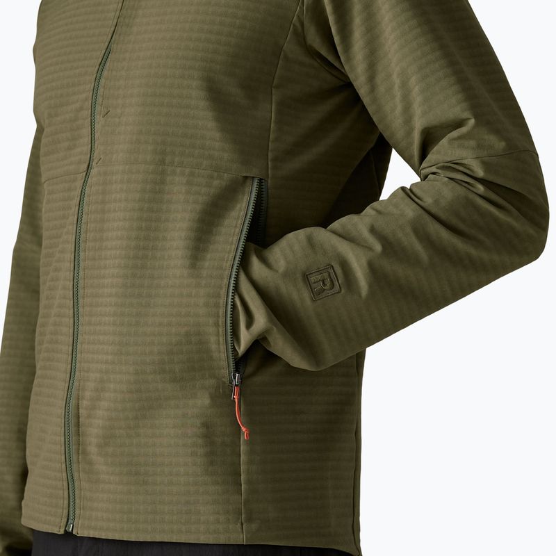 Férfi softshell dzseki Patagonia R1 TechFace Hoody basin green 8