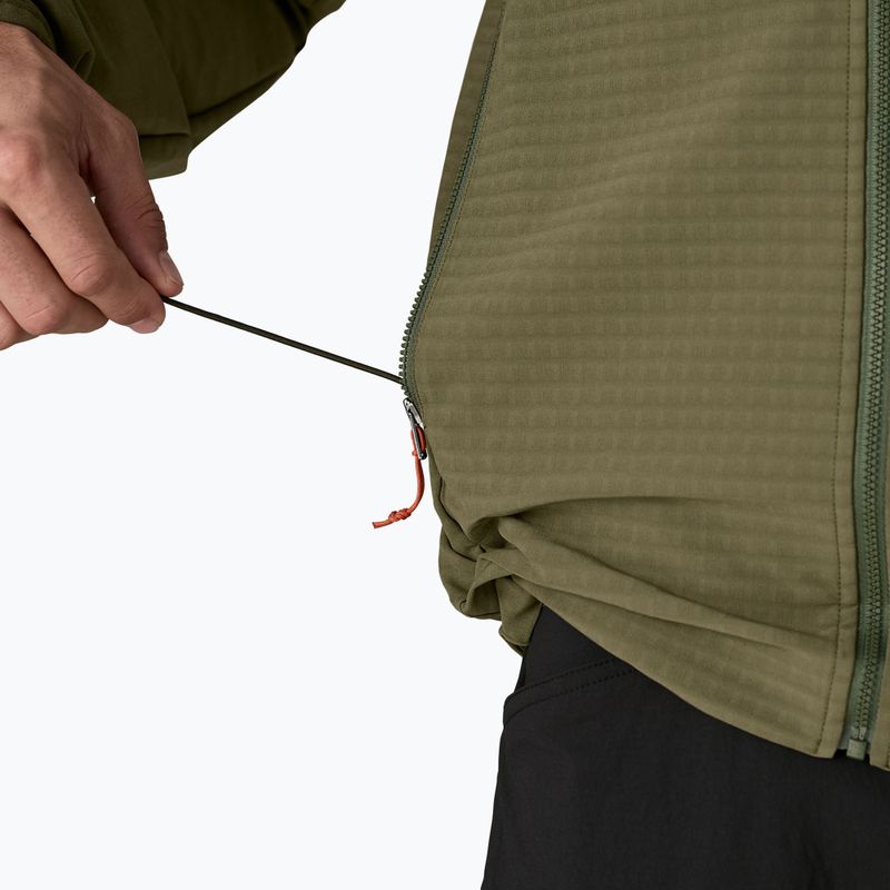 Férfi softshell dzseki Patagonia R1 TechFace Hoody basin green 10