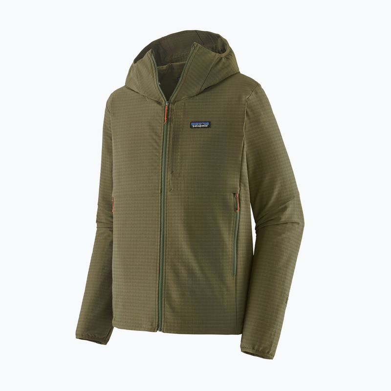 Férfi softshell dzseki Patagonia R1 TechFace Hoody basin green 12