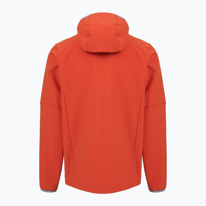 Férfi softshell dzseki Patagonia R1 TechFace Hoody hot ember 2
