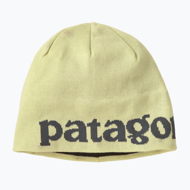 Téli sapka Patagonia Beanie logo belwe: vellum green