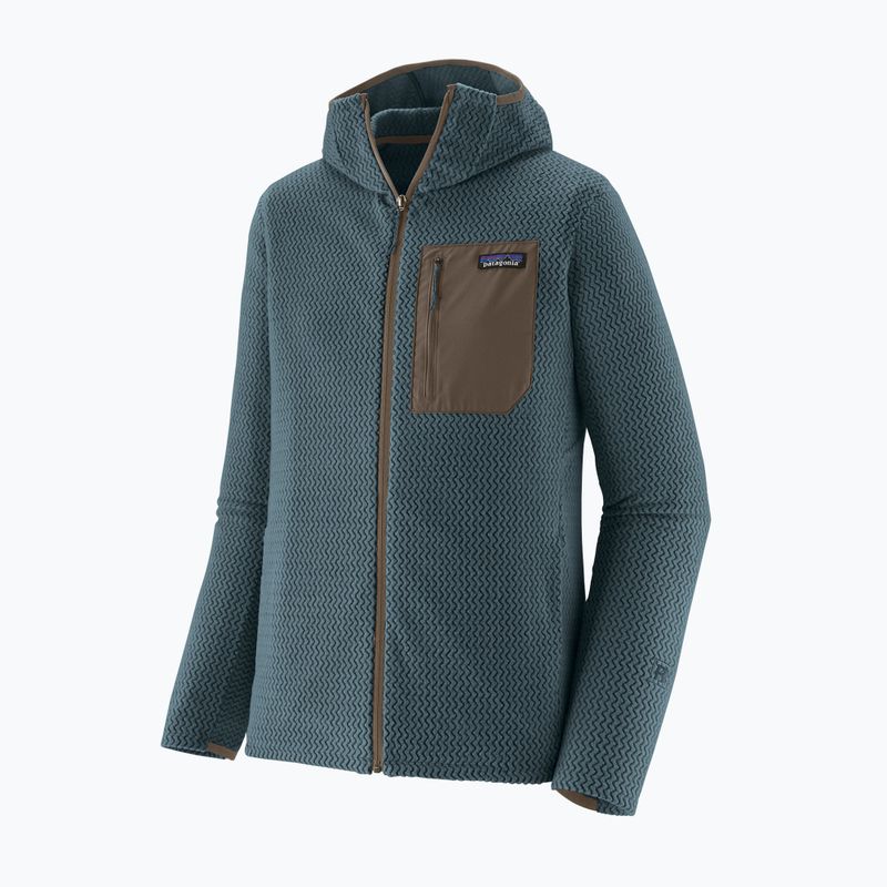 Férfi trekking pulóver Patagonia R1 Air Full-Zip Hoody summit blue 5