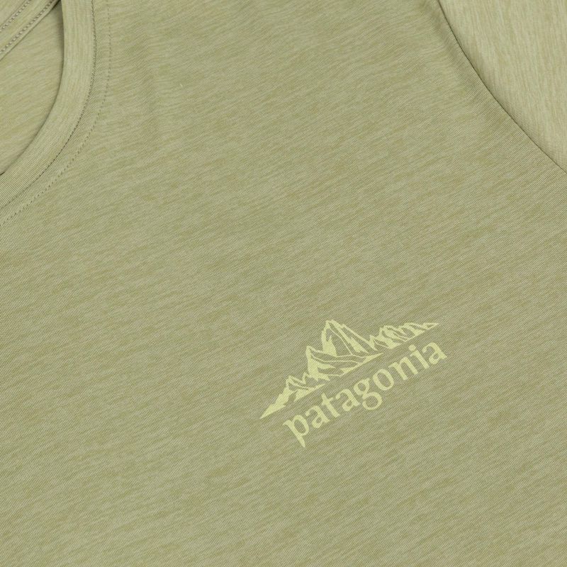 Férfi póló Patagonia Cap Cool Daily Shirt - Cloud Crag gumtree green - light gumtree green x-dye 3
