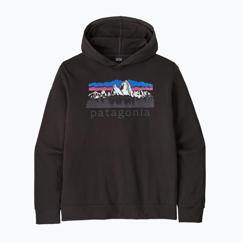 Férfi trekking pulóver Patagonia Fitz Roy Foothills Daily Hoody black