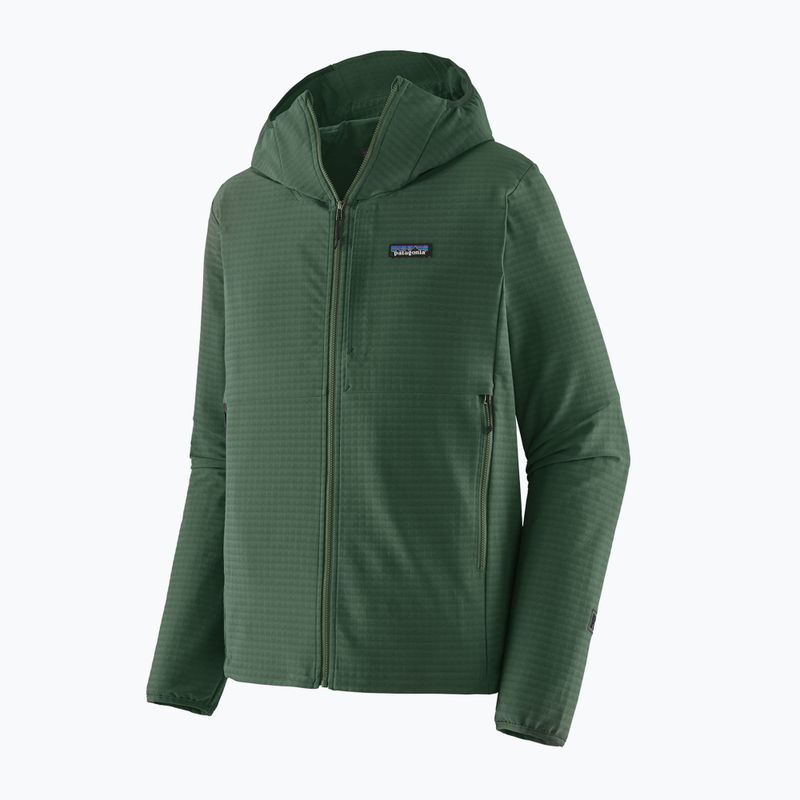 Férfi softshell dzseki Patagonia R1 TechFace Hoody canopy green 6