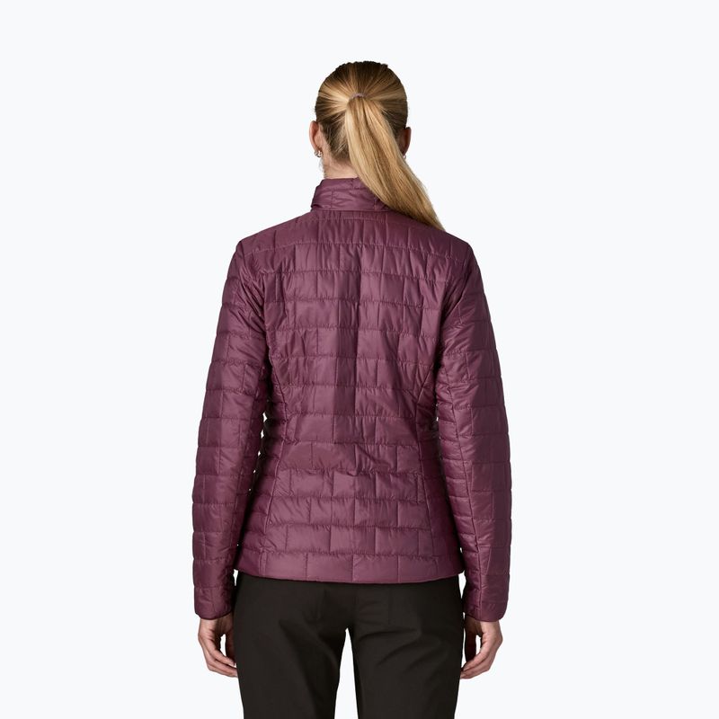 Női bélelt kabát Patagonia Nano Puff berry fig 3