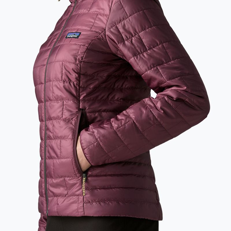 Női bélelt kabát Patagonia Nano Puff berry fig 6