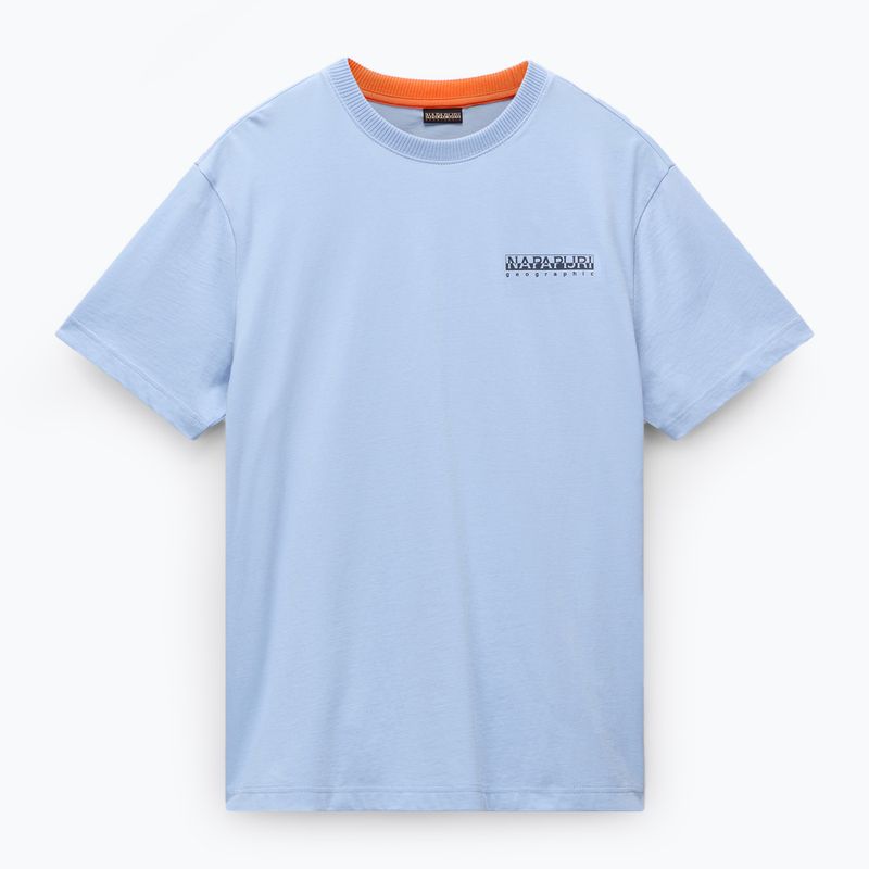 Férfi Napapijri S-Sovana puha chambray póló I83 5