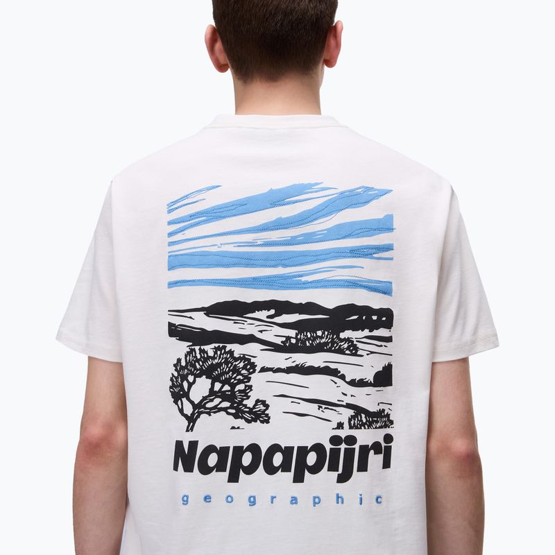 Férfi Napapijri S-Vignonil Back fehér whisper póló 4