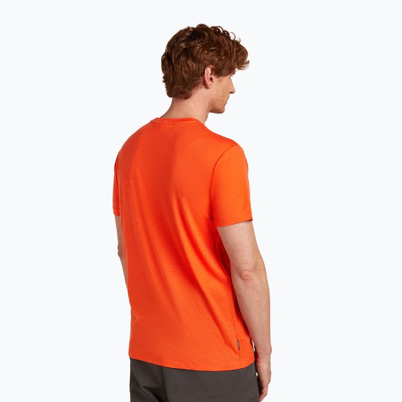 Férfi póló icebreaker Merino 150 Tech Lite Bear Tour fervid 3