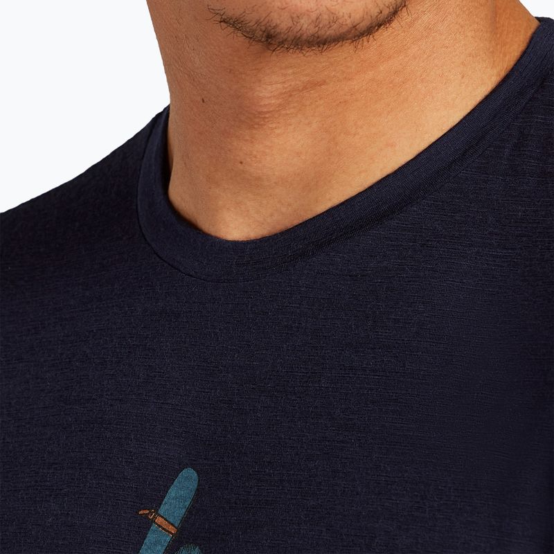 Férfi póló icebreaker Merino 150 Tech Lite Bear Tour midnight navy 6