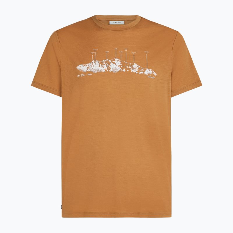 Férfi póló icebreaker Merino 150 Tech Lite The Peaks trail 7