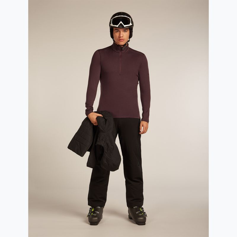 Férfi termikus pulóver icebreaker 260 Tech LS fél cipzárral java 8