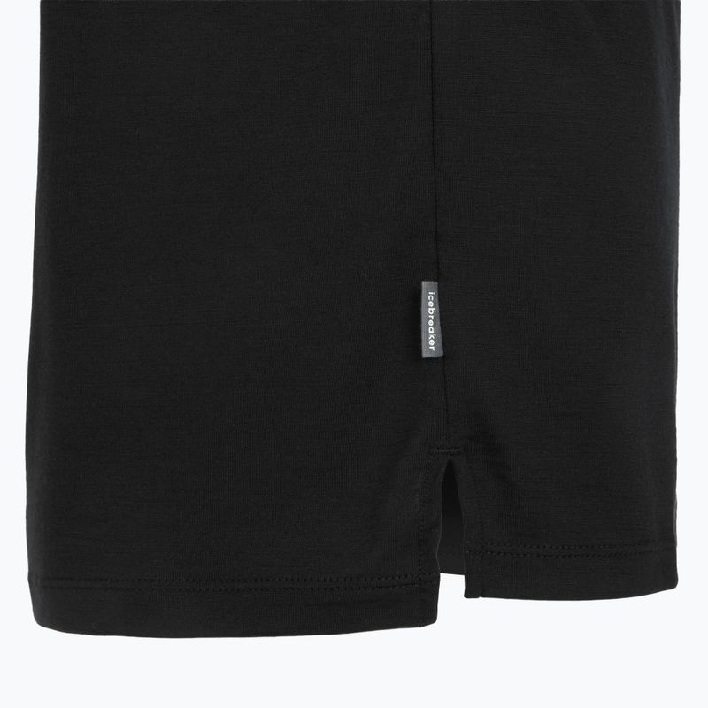 Férfi póló icebreaker Merino Blend 125 Cool-Lite Sphere Trail fekete 4