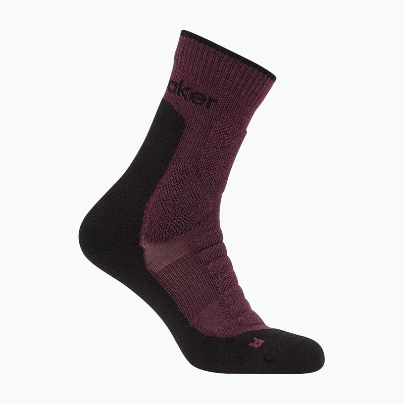 Férfi zokni icebreaker Merino Hike+ Heavy Crew java/fekete