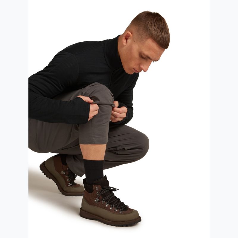 Férfi zokni icebreaker Merino Hike+ Liner Crew fekete 5