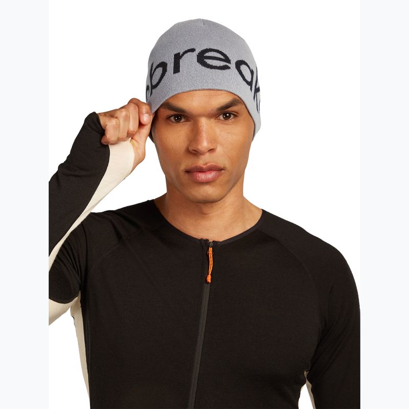 Téli sapka icebreaker Merino Icebreaker Beanie alloy/black 4