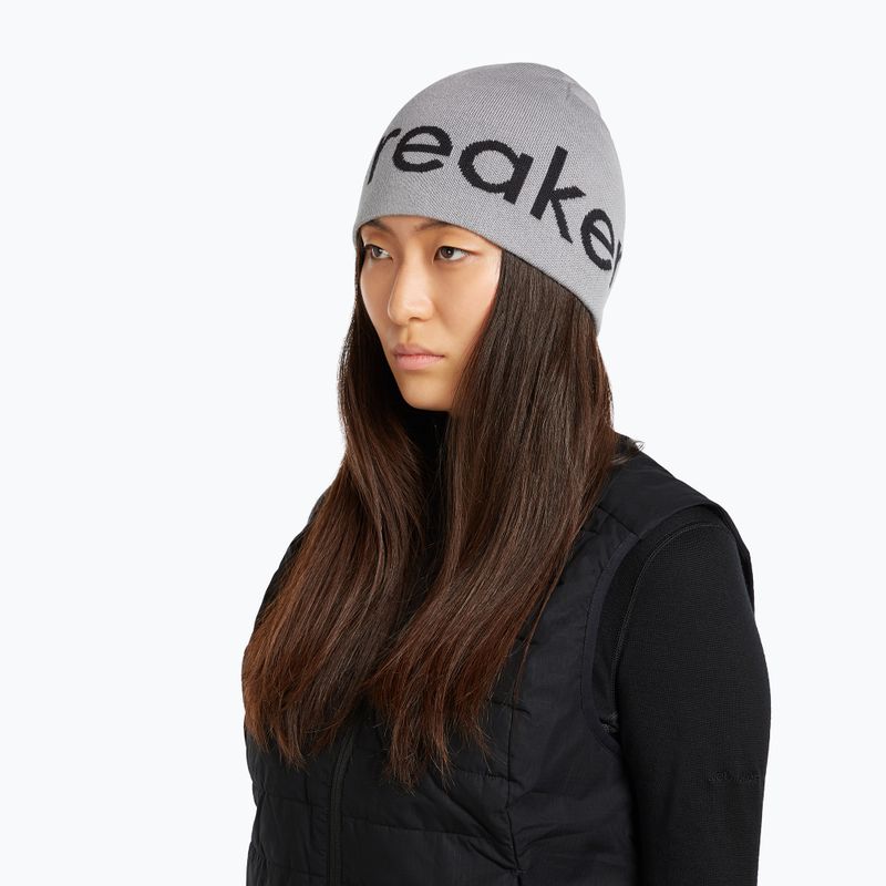 Téli sapka icebreaker Merino Icebreaker Beanie alloy/black 7