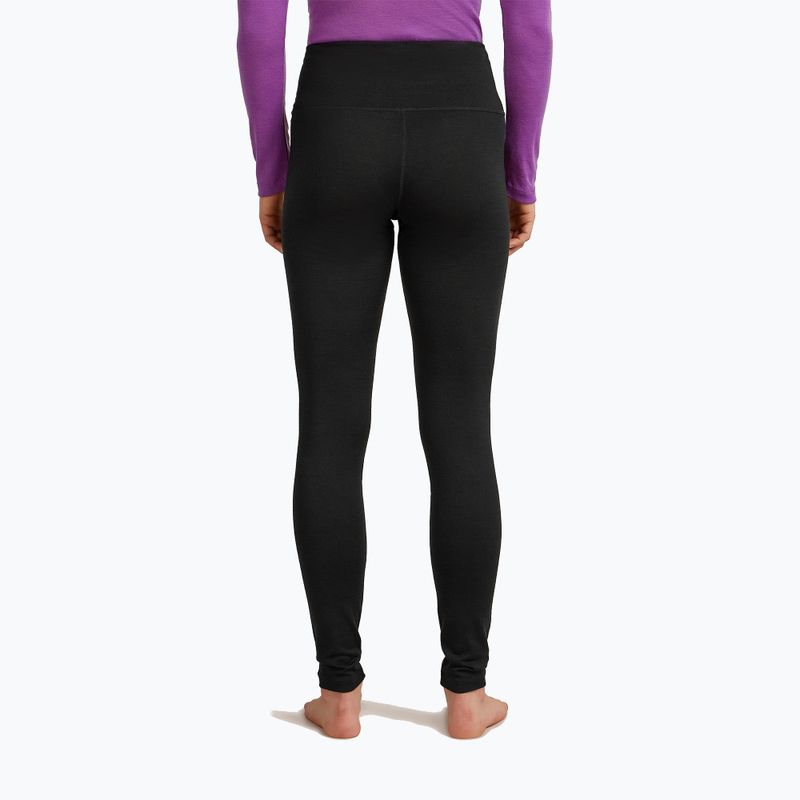 Női termikus leggings icebreaker Merino 200 Oasis High Rise fekete 3